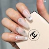 Wedding Homemade Nail Tips - Almond / 웨딩 수제 네일팁