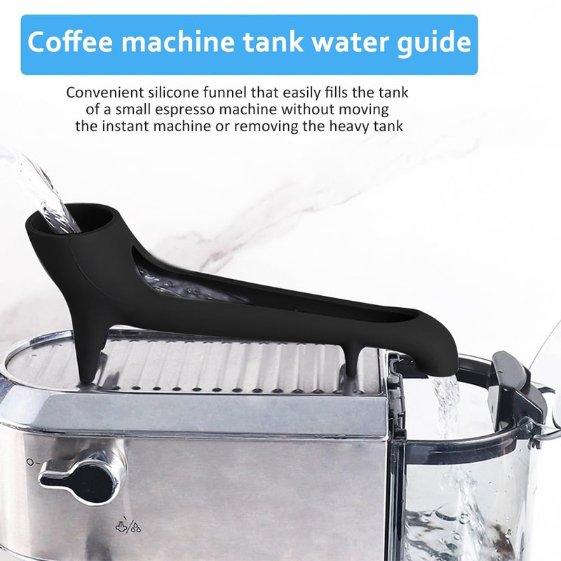 Espresso Machine Water Tank Quick Access Funnel, Coffee Machine Water
