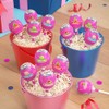 BUBBLE YUM Assorted Flavored Bubble Gum Filled Lollipops, Candy Bag,