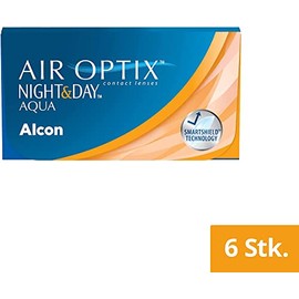 Air Optix Night & Day Aqua Monatslinsen weich | 6 St√ºck | BC 8.4 mm | DIA 13.8 mm | -09.50 Dioptrien