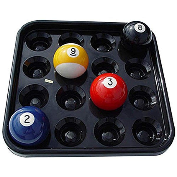 Sterling Gaming Black Plastic Pool Ball Tray
