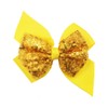 20PCS Sequin Hair Bows 6Inch Large Big Glitter Sparkly Reversible