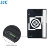 JJC 2-in-1 Lens Focus Calibration Tool with Balance Card for