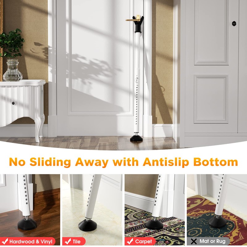 Sliding Door Security Bar - 19 to 52 Inch Door/Window