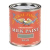 General Finishes Water Based Milk Paint, 1 Pint, Basil