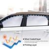 Aokway Side Window Sunshade Sun Shade for Car Window Double