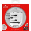 SKROSS Pro World Travel - Adaptador de Viaje con enchufes
