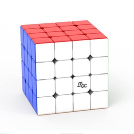 HELLOCUBE YJ MGC 4x4 Magnetic Stickerless Speed Cube 4X4X4 Cube Puzzle，YongJun 4x4 Flagship(YJ MGC 4 M - Stickerless)