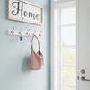 FRANKLIN BRASS Scroll Wall Mounted Pure White 27 in. Coat