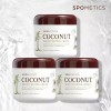 Spomatics [스포메틱스]모이스춰라이징 코코넛크림 300ml * 3개 /코코넛오일 온가족 보습크림 [Spometrics] Moisturizing Coconut Cream 300ml * 3 pcs / Coconut Oil Family Moisturizing Cream [[00001] None]