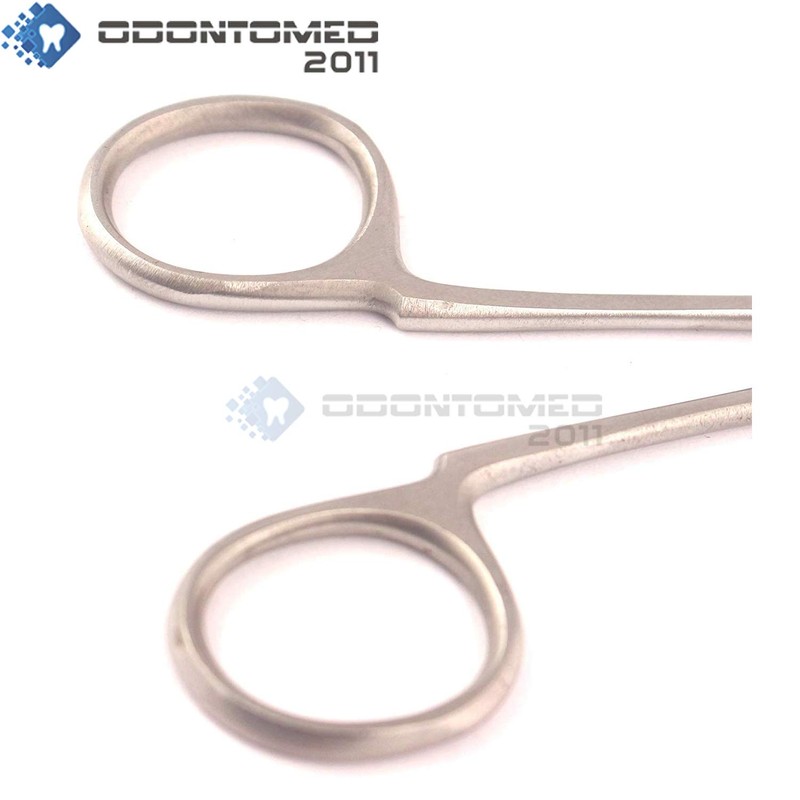 OdontoMed2011 Curved Non-Locking Hemostat Hair-Puller Forceps