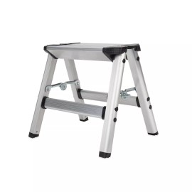 Camco Folding Metal Step Stool - Perfect for Hard to Reach Areas in Kitchens and