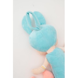 Muñeca Infantil Tela Peluche Sirena Azul