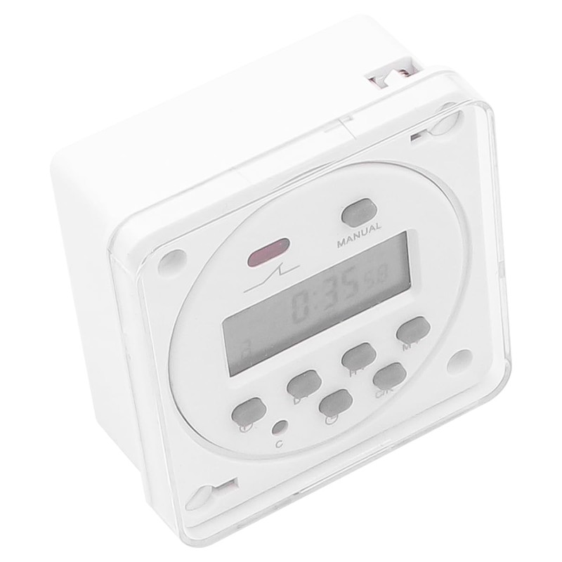 Sarini Digital LCD Power Supply Weekly Programmable Timer Relay Switch