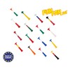 FUN FAN LINE - Pack x3 Plastic Trumpets/Vuvuzela stadium horn