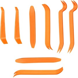 GDQQOYWQT Automotive Trim Removal Tool-8 pcs, Trim Removal Tool Set, Durable Plastic Pry Tool for Audio Modification Removal Tool, Dashboard, Radio Installation,(8 pcs)
