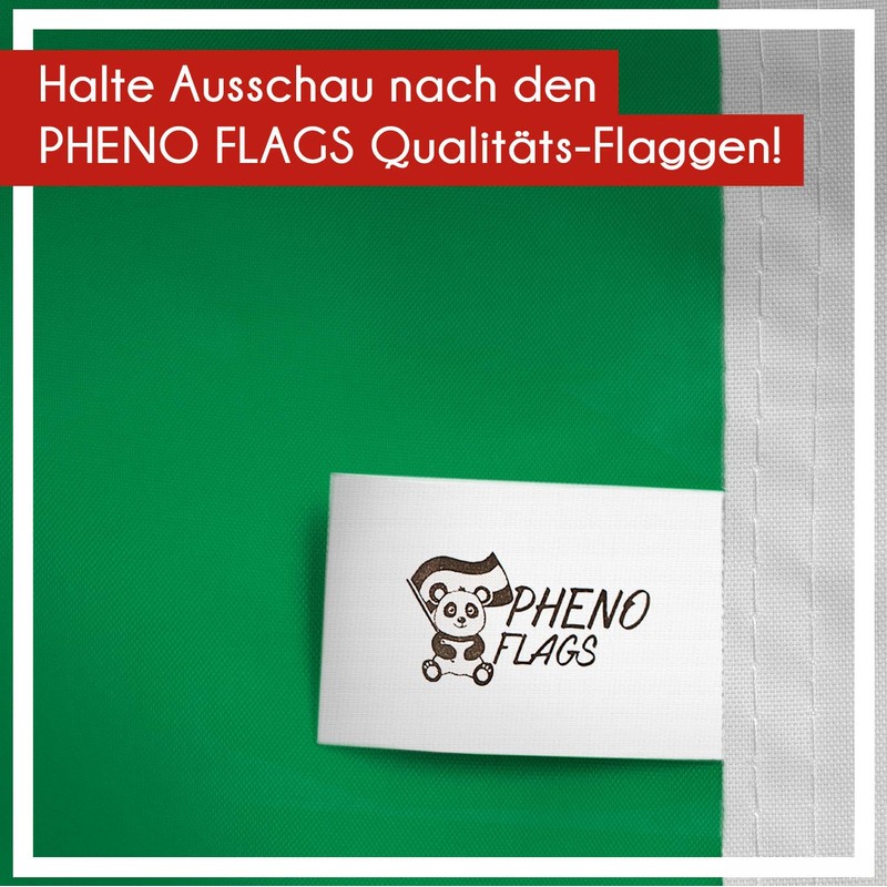 PHENO FLAGS Kurdistan Flag 90 x 150 cm - Weatherproof
