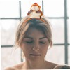 FOMIYES Squirrel Headband for Parties and Cosplay Cute Animal Hair