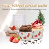 Spesh 50 Pcs Mini Cupcake Cases Fairy Cupcake Baking Cups