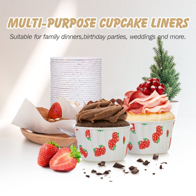 Spesh 50 Pcs Mini Cupcake Cases Fairy Cupcake Baking Cups