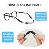 BERYLER 4 Pack Adjustable Glasses Strap(9" to 13.8"), Durable and