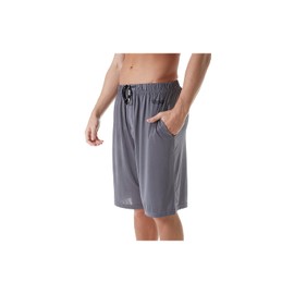 Stacy Adams Mens Men's Knit Sleep Short Pajama Bottom, Gray, Medium US, Gray, Medium