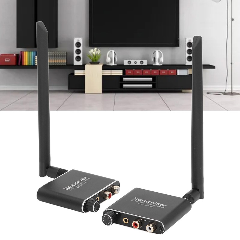2.4G Wireless Audio Transceiver No Delay Audio Transmitter Receiver Adapter