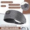 EverPlus Sleep Headphones Elastic Sleeping Headband 10Hrs Bluetooth Music Eye