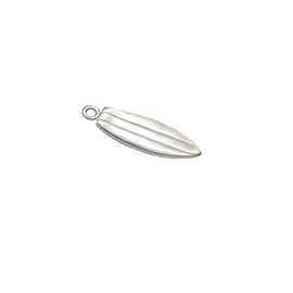 Surfboard Charm for Surfing or Sports Jewelry Design Sterling Silver FAR Out!! DIY Crafting by Wholesale Charms