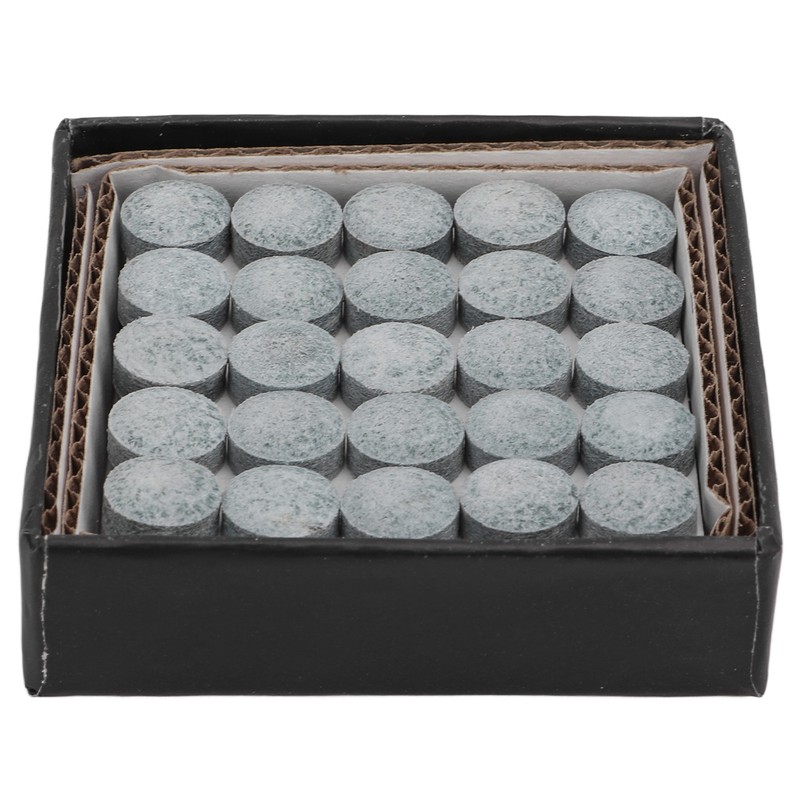 50Pcs Billiard Pool Cue Tips Cue Pool Stick Replacement Tips