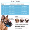 PET'S HUB Adjustable Dog Muzzle, Soft & Breathable, Prevents Biting