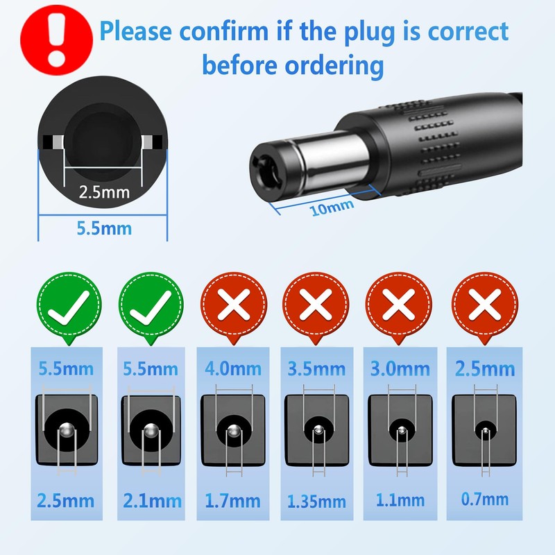 MSZLZTD 9V DC Power Adapter, Compatible with Alesis Command Mesh