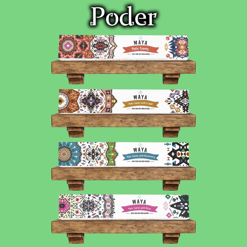 SOUL STICKS Maya Palo Santo Variety 4 Pack Incense Sticks