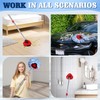 4-Pack Microfiber Spin Mop Head Replacements - Compatible with Oceda