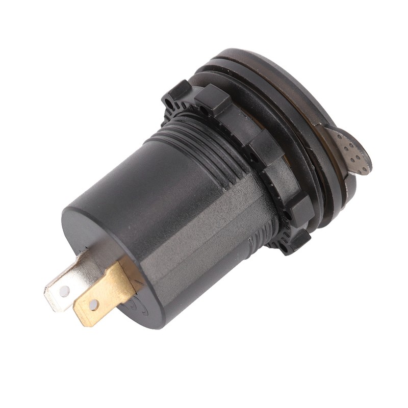 2.4A 3 in 1 Multifunction Digital LED IP66 Car USB