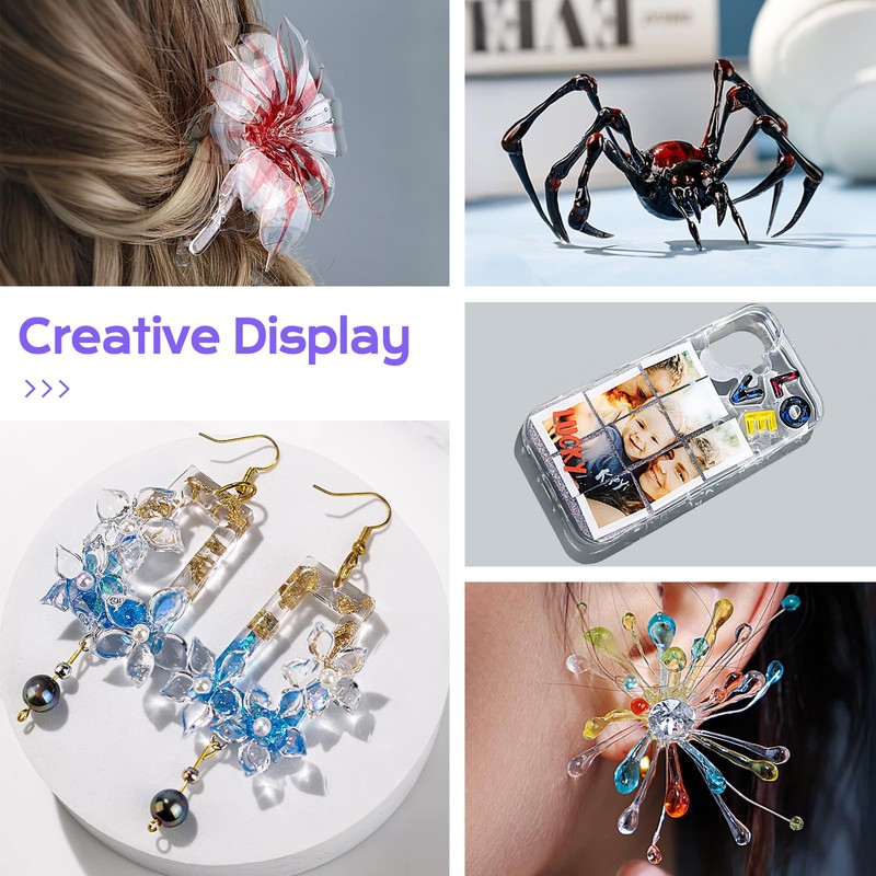 HeyClear UV Light, 36W Large UV Lamp for Resin Curing