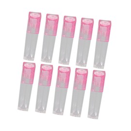 FOMIYES 6.5ml Lip Oil Bottles Set 10pcs Essential Oil Roller Bottles Travel-sized Leakproof Plastic