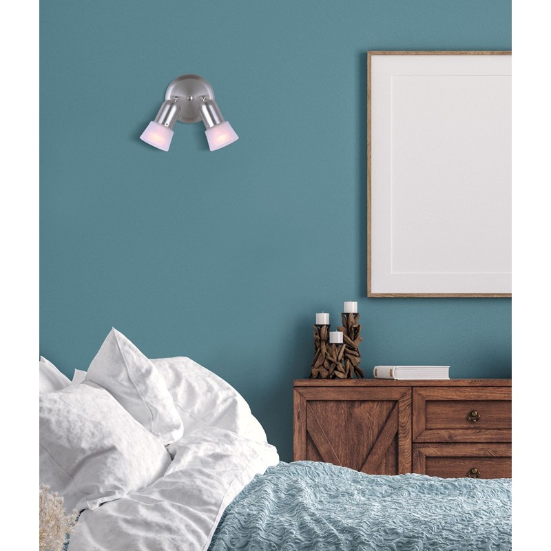 CANARM ICW5251 Ceiling/Wall Omni 2 Light, Chrome