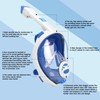 AECIWELL Full Face Snorkeling Mask, Foldable 180 Degree Panoramic View