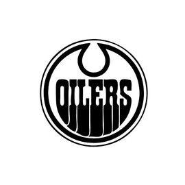 Edmonton "Oilers" Decal "Sticker" For Car or Truck Windows, Laptops etc.