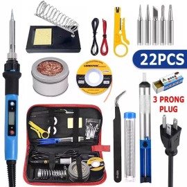 Miniduino 80W Electric Soldering Iron Welding Gun Tool Kit Wire Desoldering Pump Paste Tip