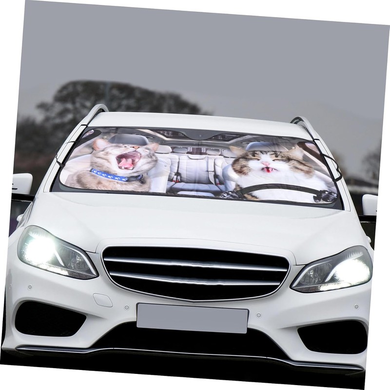 HEALLILY Visera De Sol Parasol del Coche Parabrisas Sombra Parabrisas