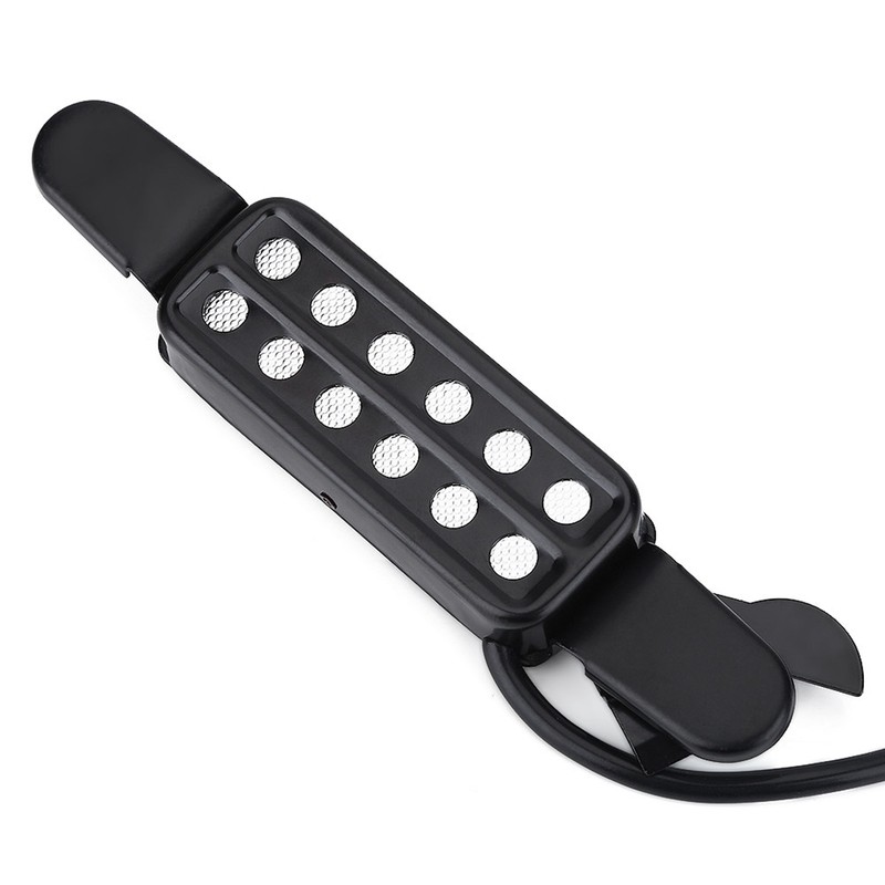 12 Sound Hole Magnetic Pickup Transducer for Acoustic Guitar Musical