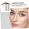 MERRYHAPY Essential Makeup Tool 6pcs Waterproof Temporary Brow Natural False