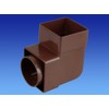 Wavin OSMA 4T862 Brown Pipe Bend/Elbow - 87.5 deg for