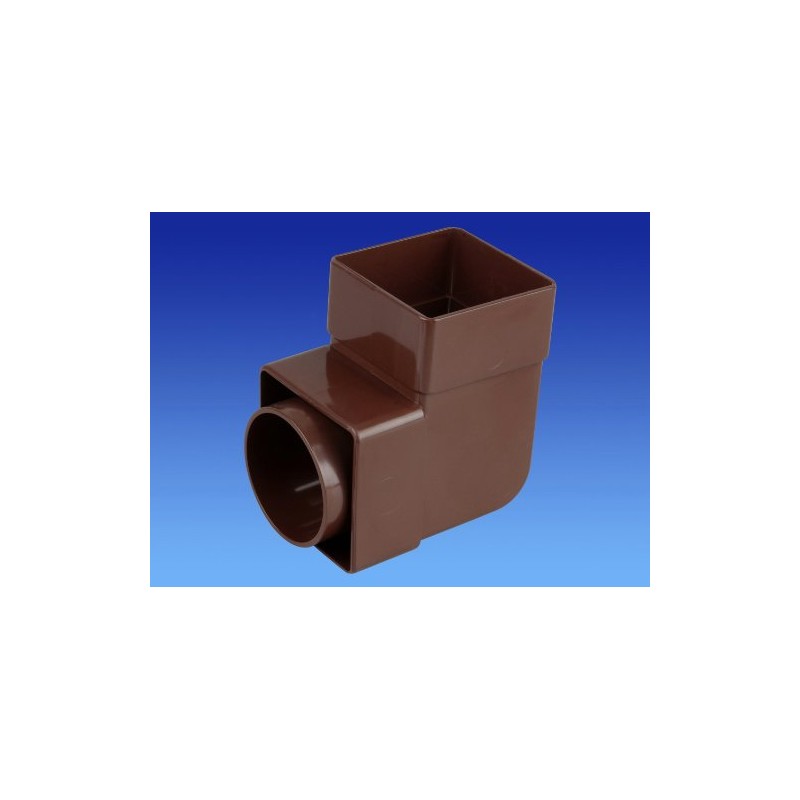 Wavin OSMA 4T862 Brown Pipe Bend/Elbow - 87.5 deg for