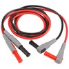 Multimeter Test Leads Kit Brass PVC PA Durable Wearable 4mm