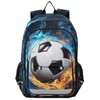 Soccer Ball Backpack for Boys Girls Kids Elementary Middle School