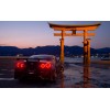 Godzilla GTR (Reflective) Green Godzilla GTR 100% Carbon Fiber License