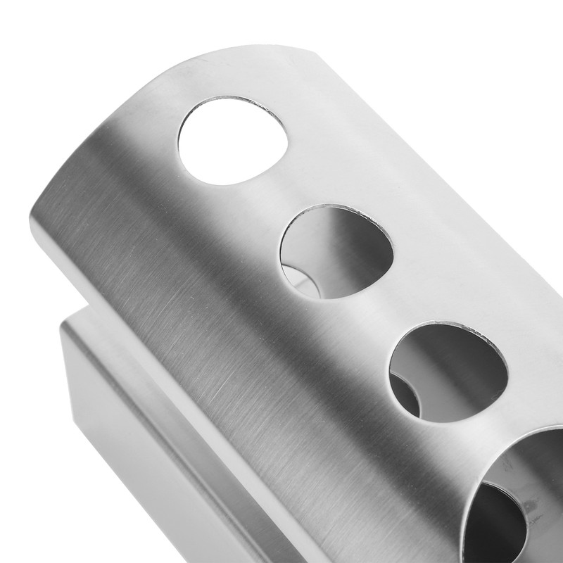 304 Stainless Steel Toothbrush Toothpaste Holding Stand Storage Bracket for
